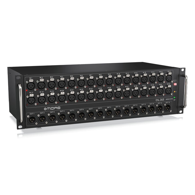 Mixer Midas DL32 Stage Box, 32 đầu vào, 16 đầu ra