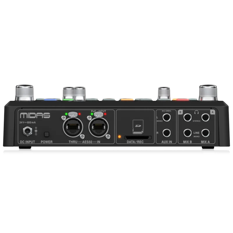 Ảnh minh họa Mixer Midas DP48, AES50 44,1/48 kHz, Hỗ trợ thẻ SD (tối đa 32 GB) 2