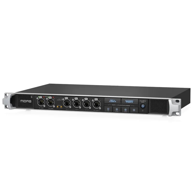 Ảnh minh họa Mixer Midas HUB4 Pro, 48 kênh ở 48/44,1 kHz, AES50, PoE 2
