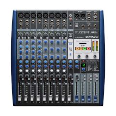  Mixer PreSonus SudioLive AR12C, 14 kênh, 24-bit/96kHz, Bluetooth, USB 