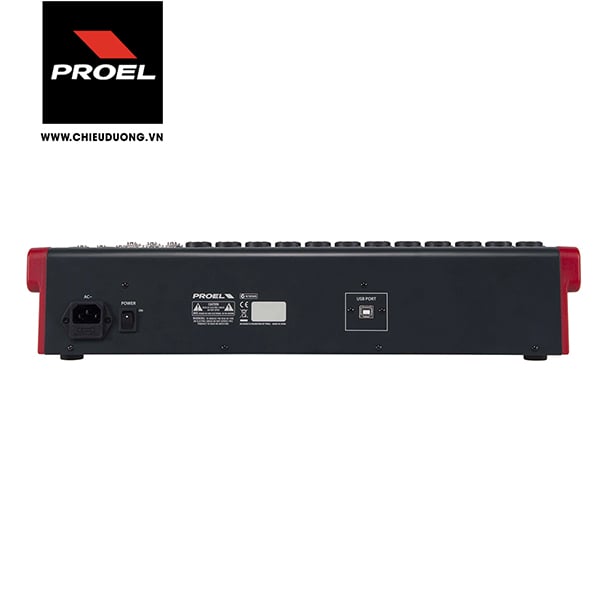 Ảnh minh họa Mixer Proel MQ16USB 2