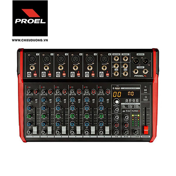 Ảnh minh họa Mixer Proel PLAYMIX 10 2