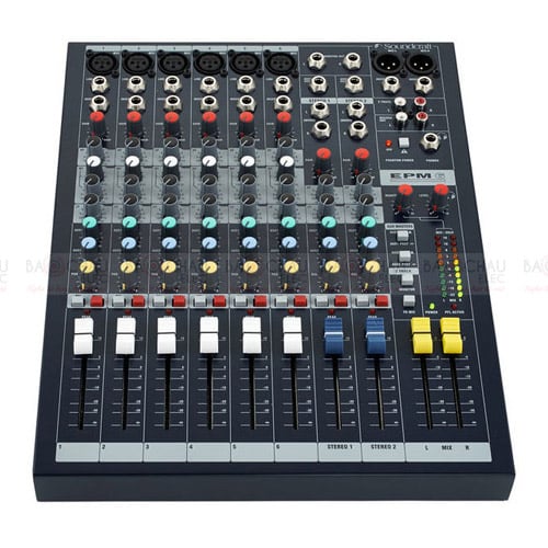 Ảnh minh họa Mixer Soundcraft EPM 6 (Mixer Analog, 8 kênh) 2