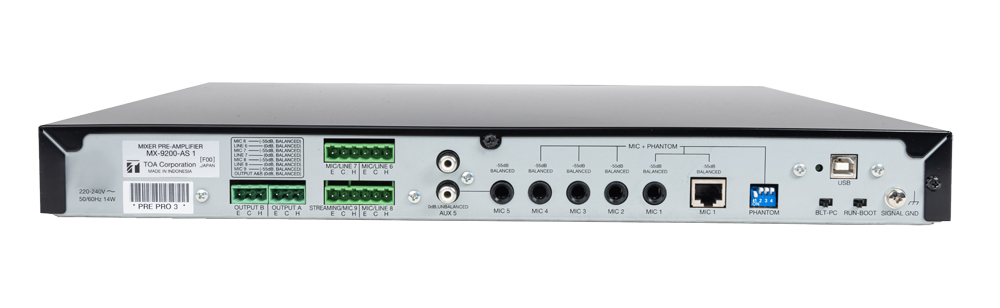 Ảnh minh họa Mixer tiền khuếch đại chuyên nghiệp MX-9200-AS 1