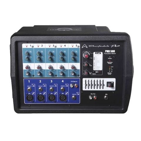 Mixer Wharfedale PMX 500, 5 kênh, EQ, USB