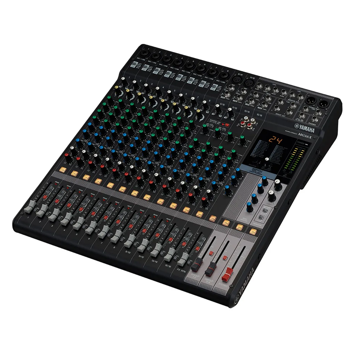 Ảnh minh họa Mixer Yamaha MG16X CV (Mixer Analog, 16 kênh, 8 mono, 4 stereo) 1