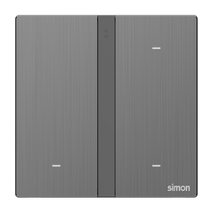  Module công tắc ba (Metal) màu Xám Simon M7 Smart 66E8003MTY-2B 