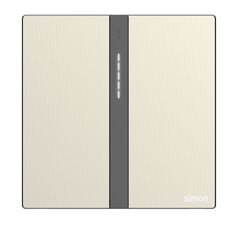  Module công tắc ba Simon M7 Smart (Metal Gold) 66E8003MTY-2C Màu vàng 