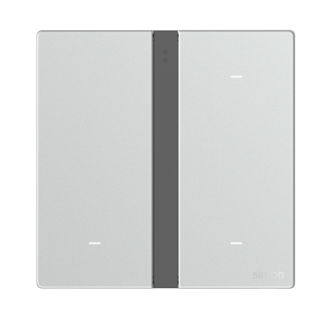 Module công tắc ba Simon M7 Smart (Metal Silver) 66E8003MTY-2A Màu bạc