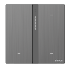  Module công tắc bối cảnh ba Simon M7 smart 66E8007MTY-2B Màu Xám 