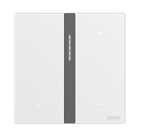 Module công tắc bối cảnh ba Simon M7 Smart Màu Trắng 66E8007GTY-4F