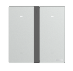  Module công tắc bốn Simon M7 Smart Màu Bạc 66E8004GTY-4E 
