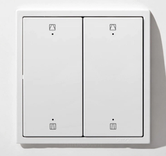  Module Công tắc điều khiển rèm cửa đôi màu Trắng Simon 70E847TY 
