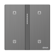  Module công tắc rèm cửa đôi simon M7 smart 66E8014MTY-2B Màu Xám 