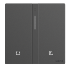  Module công tắc rèm cửa đơn Simon M7 Smart Màu xám 66E013GTY-4D 