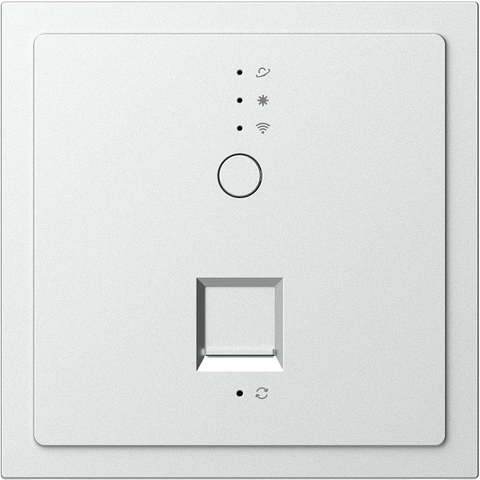 Module ổ cắm tường phát WIFI POE wifi 6 màu Trắng Simon M7 66E747