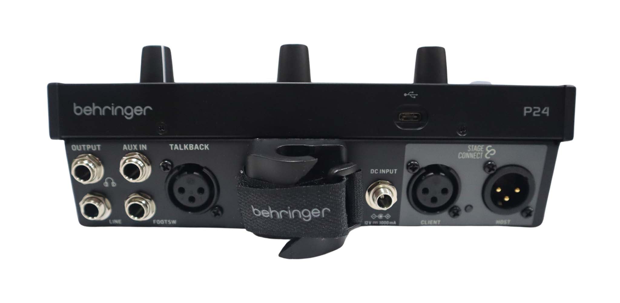 Ảnh minh họa StageConnect Personal Monitor Mixer with 13 Stereo Channels and 60-mm Faders Behringer P24 3