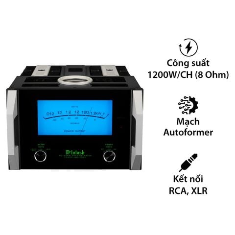 Mono Power McIntosh MC1.25KW, 1 Kênh, 1200W