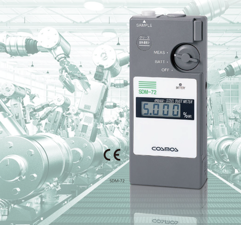 New Cosmos SDM-72 thiết bị đo hàm lượng bụi thép trong mỡ bôi trơn