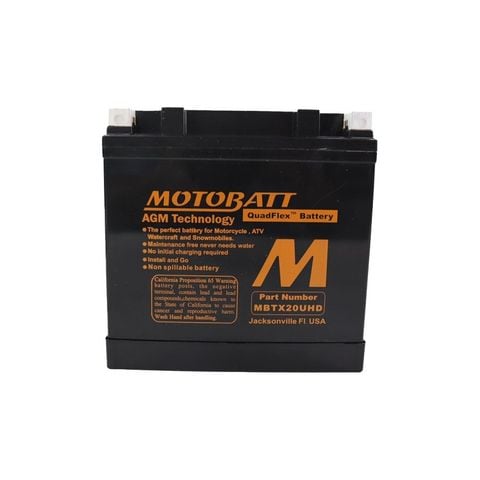 Ắc quy xe moto phân khối lớn MOTOBATT MBTX20UHD 12V