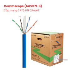  Cáp Mạng Commscope CAT6 UTP 1427071-6 | Chính Hãng Cuộn 305m 