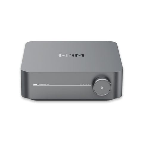 Amply WiiM Amp Pro, 2 kênh, 60W/kênh ở 8 Ohms, Bluetooth 5.3, Wi-Fi 6