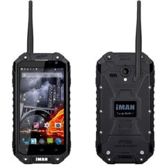  iMAN i6 Đen – Chống nước IP68, 2GB+16GB, Màn hình 4,7 inch, Hai SIM, 3G 