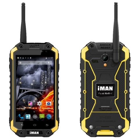 iMAN i6 Vàng – Chống nước IP68, 2GB+16GB, Màn hình 4,7 inch, Hai SIM, 3G