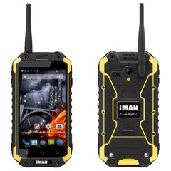  iMAN i6 Vàng – Chống nước IP68, 2GB+16GB, Màn hình 4,7 inch, Hai SIM, 3G 