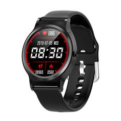  CF98 Smart Watch Black – Màn hình tròn 1.3 inch, IP67, Theo dõi sức khỏe 