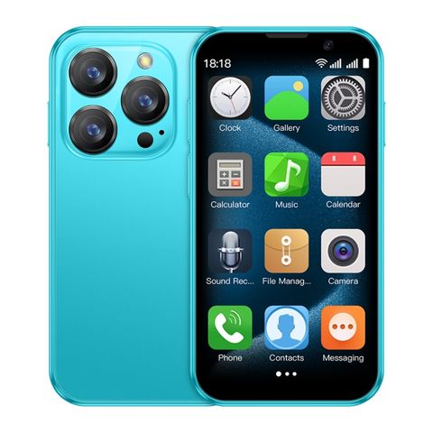 Điện thoại mini SOYES XS18 Pro Xanh Đậm  – 2GB+16GB, 3.0 inch, Android 9.0, Dual SIM