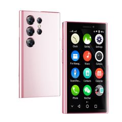  Điện thoại mini SOYES S24 Pro Hồng – 2GB+16GB, 3.0 inch, Android 10, Dual SIM 