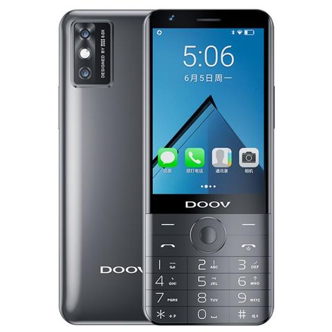 Điện thoại bàn phím DOOV R17 Pro / Z17 Black – Android 12, 4GB+64GB, 4G mạnh mẽ