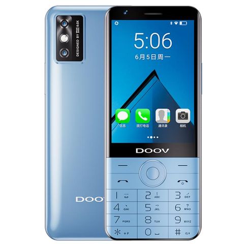 Điện thoại bàn phím DOOV R17 Pro / Z17 Blue – Android 12, 4GB+64GB, 4G mạnh mẽ