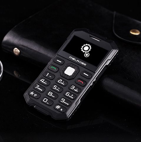 Điện thoại di động Melrose S2 Triple Proofing Đen – Chống va đập, bền bỉ, nhỏ gọn