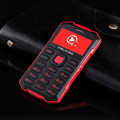 Điện thoại di động Melrose S2 Triple Proofing Đỏ – Chống va đập, bền bỉ, nhỏ gọn