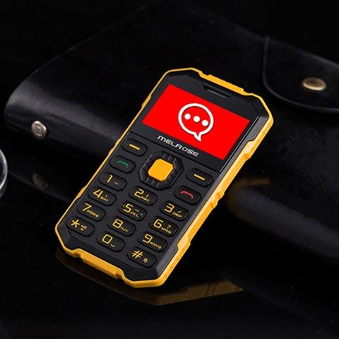 Điện thoại di động Melrose S2 Triple Proofing Vàng – Chống va đập, bền bỉ, nhỏ gọn