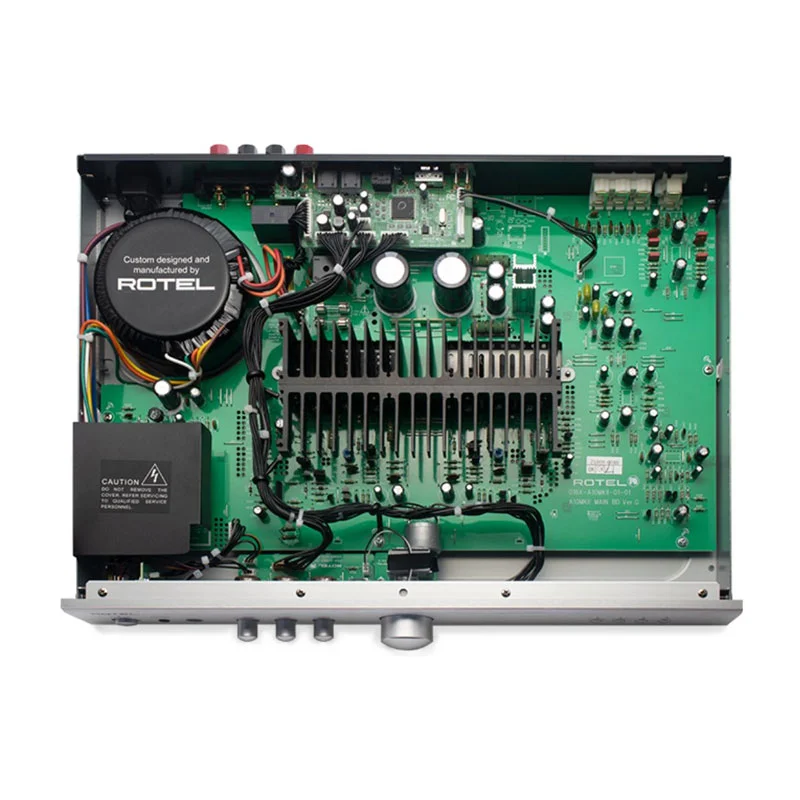 Ảnh minh họa Amply Rotel A10 MKII, Class A/B, 50W/kênh, RCA, Phono Stage MM, Jack 3,5mm. 3