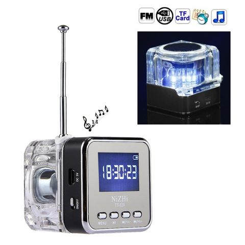 Loa phát nhạc đa phương tiện mini NiZHi TT-029 - Màu Đen