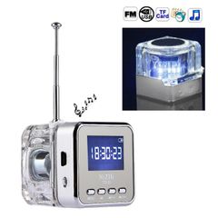  Loa phát nhạc đa phương tiện mini NiZHi TT-029 - Màu Bạc 