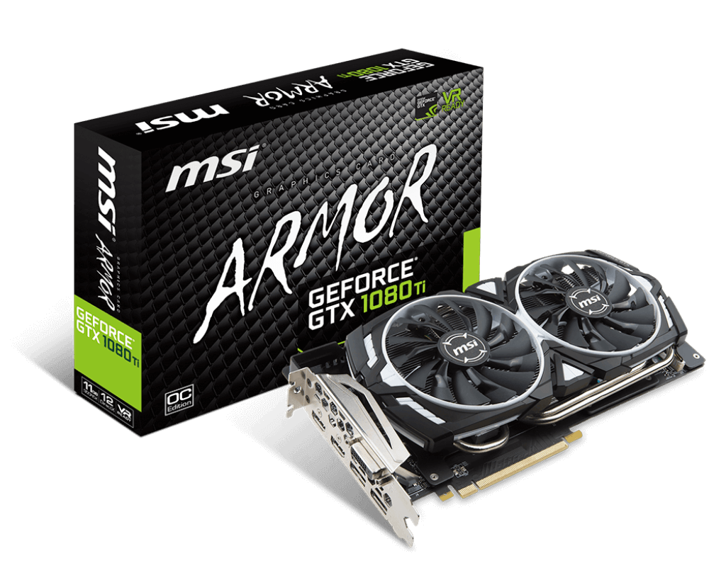 MSI GTX 1080 Ti Armor 11G OC