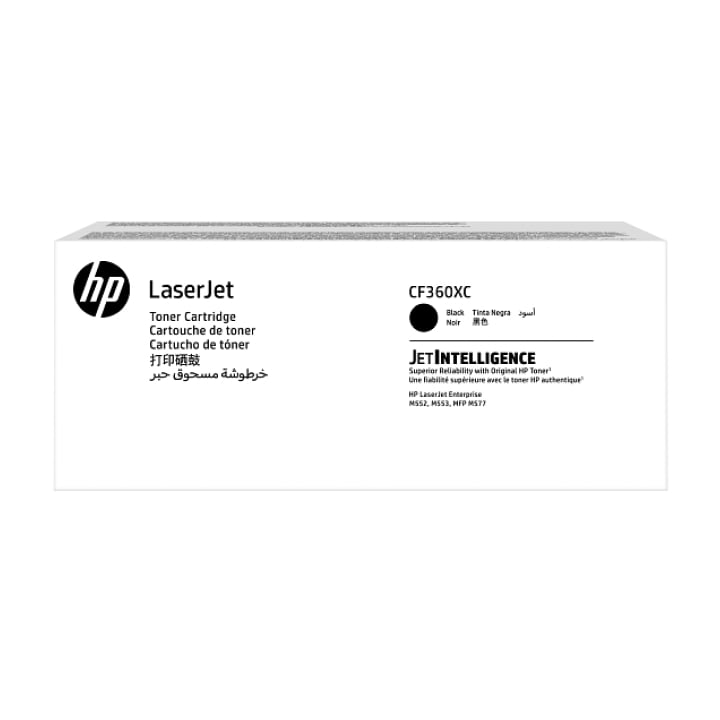 Mực in HP 508X High Yield Black Contract Original (CF360XC)