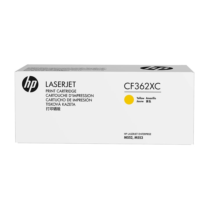 Mực in HP 508X High Yield Yellow Contract Original (CF362XC)