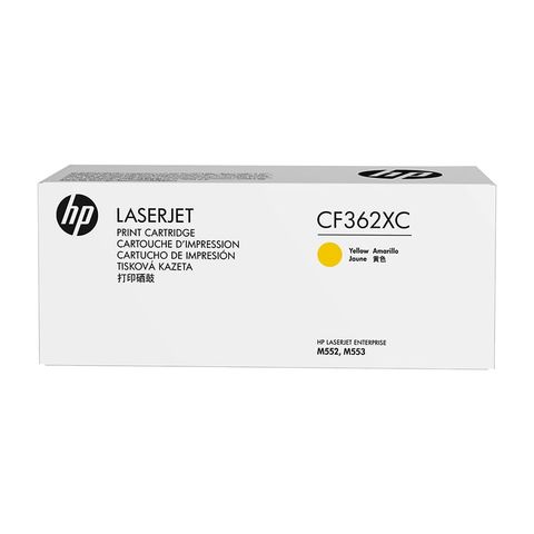 Mực in HP 508X High Yield Yellow Contract Original (CF362XC)