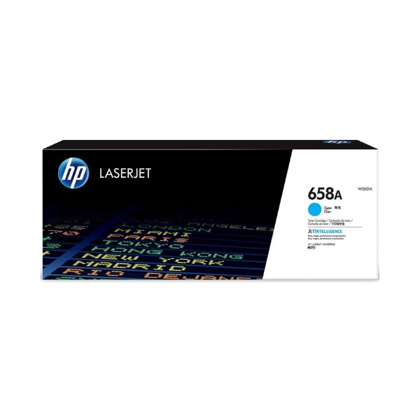 Mực in HP 658A Cyan Original LaserJet Toner Cartridge (W2001A)