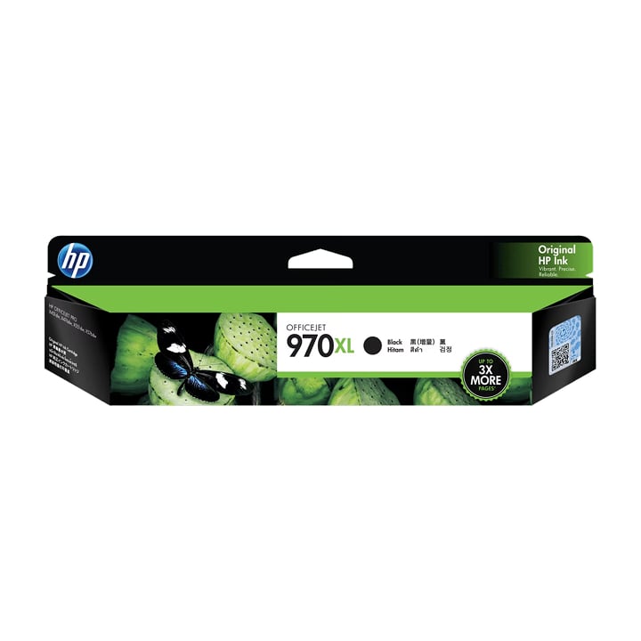 Mực in HP 970XL High Yield Black Original (CN625AA)