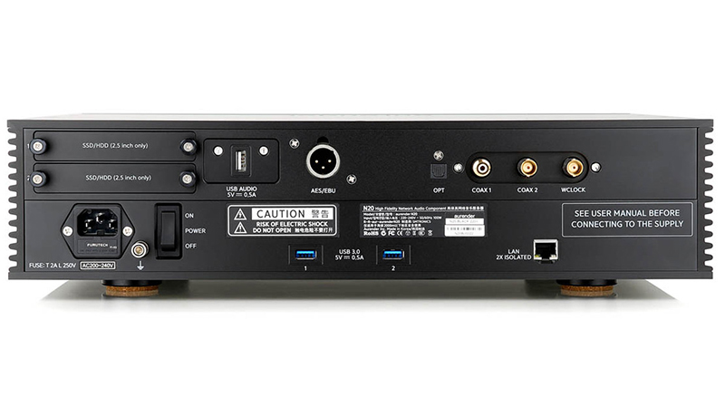 Ảnh minh họa Music Server Aurender N20, Hỗ trợ quản lý nhạc số, LAN 3