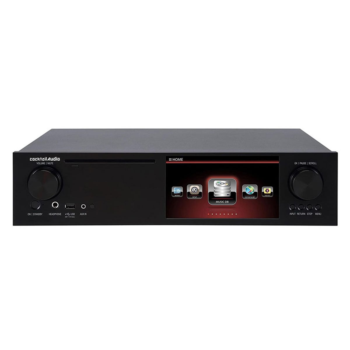 Music Server Cocktail Audio X35 (DAC + Amply, Wifi, Airplay)