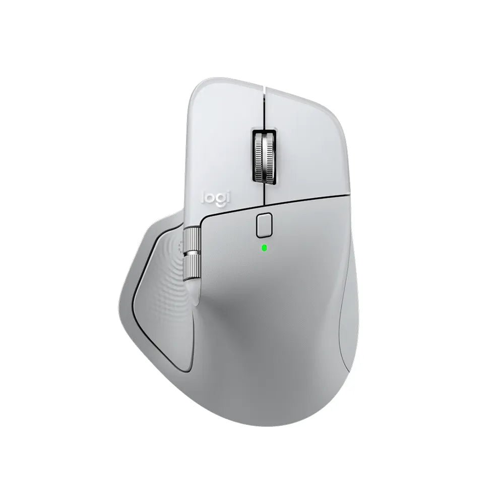 Logitech MX Master 4 for Mac – Chuột hiệu suất cao, phản hồi xúc giác White Silver