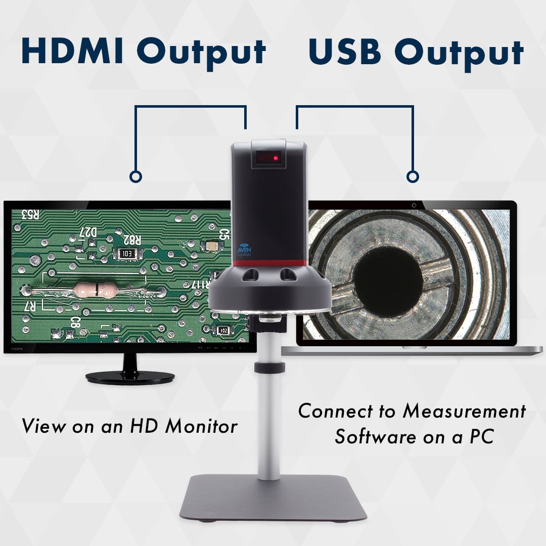 Ảnh minh họa aven Cyclops 26700-424 kính hiển vi điện tử 8Mp/ 4K Ultra HD [13x to 140x] 2